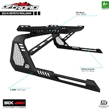 Sdx 4wd Off Road Toyota Uyumlu Hilux 8 Sepetli Çelik Roll Bar V1 2015 Üz