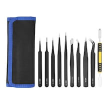 10 Parça Hassas Elektronik Tamir Cımbız Seti Anti-statik/anodize 10 Adetli Set