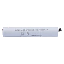 2000mah 3.6v Nicd 3 Lü Üstüste Şarjlı Süpürge Pili