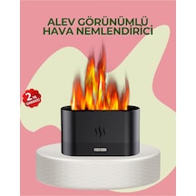 Kumandalı Alev Görünümlü Led Hava Nemlendirici Buhar Makinesi Azrlya-kr-rs34