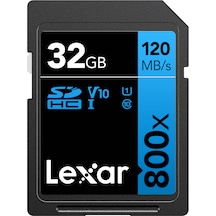 Lexar 800x BLUE Series 32 GB SDHC Hafıza Kartı