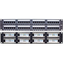 Powermaster Pm-18501 48 Port Utp Cat6 Patch Panel