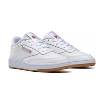 Reebok Club C 85 Kadın Beyaz Gri Günlük Spor Sneaker Ayakkabı Beyaz - Gri