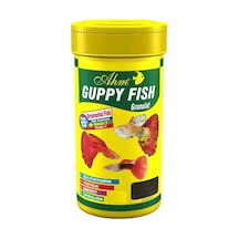 Ahm Guppy Fish Granulat Lepistes Yemi 100 ML
