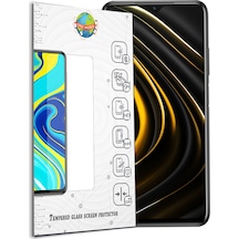 Xiaomi Poco M3 ile Uyumlu Kırılmaz Temperli Ekran Koruyucu