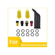 Junzhuodianpu Karcher Sc2 Sc3 Sc4 Sc5 Buharlı Temizleyici Parçaları Güçlü Nozul Yedek Parçaları İçin Temizleme Fırçası Başlığı Fırçası