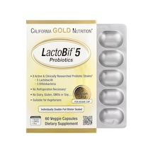 Lactobif Probiyotik 5 Milyar Cfu 60 Bitkisel Kapsül