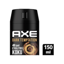 2 Adet Axe Erkek Deodorant & Bodyspray Dark Temptation 48 Saat Etkileyici Koku 150 Ml