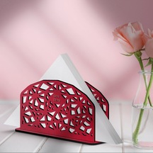Kişiye Özel Ahşap Peçetelik - Model 4-2