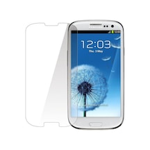 Samsung Uyumlu Galaxy S3 Nano Kırılmaz Cam Ekran Koruyucu Şeffaf