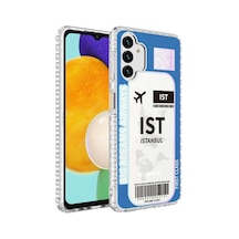Samsung Uyumlu A13 4G Kılıf Airbag Kenarlı Renkli Desenli Silikon Eleg