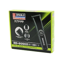 Saç Sakal Kesme - Traş Makinesi Fiş Şarjlı Led Gösterge Ayarlı Bıçak 0.1-05mm Rd-6050x G-powerg-plus