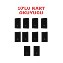 Sr-215 Em 10.000 Kullanıcılı Proximity Kart Okuyucu 125 Khz Standalone 10 Adet