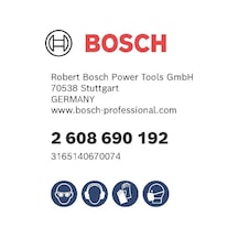 Pro Keski İle 22-mm-altıgen Şaft Bıçak 50 Mm