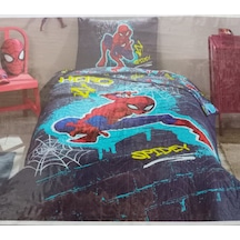 Özdilek Disney Rf Tek Kişilik Yatak Örtüsü Gri Spiderman Street