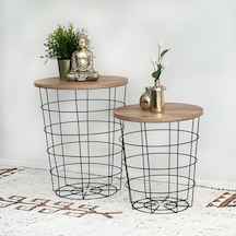 Sepet Sehpa 2li Zigon Orta Sehpa 5075