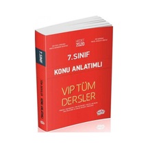 Editör Yayınları 7. Sınıf Tüm Dersler Vıp Konu Anlatımlı