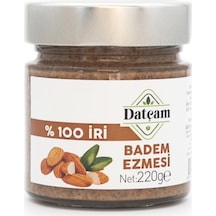 % 100 İri Badem Ezmesi Şekersiz 220gr