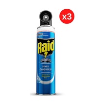 Raid Sineksavar 2 in 1 - Sinek Öldürücü Sprey 300 Ml x3