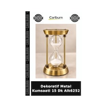 Dekoratif Metal Kumsaati 15 Dk Alk6252 Şık Obje Aksesuar Masa Süsü Çok Renkli