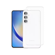 Newface - 627 - Samsung Galaxy Uyumlu A35 5g Kılıf Lüx - Csmo-tex - Şeffaf Silikon