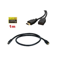 1 metre hdmi dişi erkek uzatma kablo 1 metre hdmi dişi erkek uzatma kablo