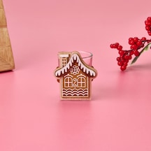 Kpmm Ev Desenli Bardak Mumluk - Asorti - 14x14x14 Cm Renkli