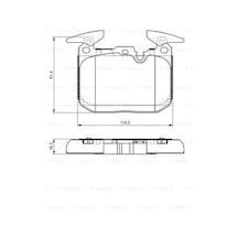 Bmw 1 F21 116I 1.5 2015-2019 Bosch Ön Balata