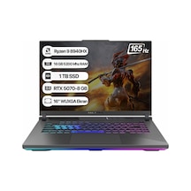 Asus ROG Strix G16 G614PP-RV218 R9-8940HX 16 GB 1 TB SSD 8 GB RTX5070 16" Free Dos Dizüstü Bilgisayar