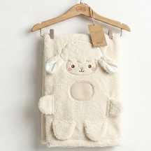 Sebi Bebe Bebek Welsoft Battaniye 1161 Ekru