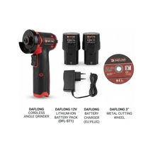 Kompakt Mini Taşlama Makinesi 2 Adet Akü İle Çok Renkli