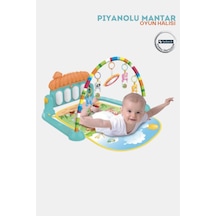 Piyanolu Mantar Bebek Oyun Halısı