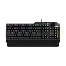 Asus RA04 TUF Gaming K1 Kablolu Mekanik Hisli RGB Gaming Türkçe Q Klavye