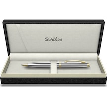 Scrikss 39 Tükenmez  Kalem Gold Krom
