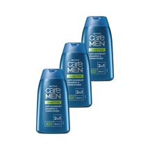 Avon Care Men Sensitive 2'si 1 Arada Kepek Önleyici Şampuan Ve Saç Kremi 3 x 200 ML