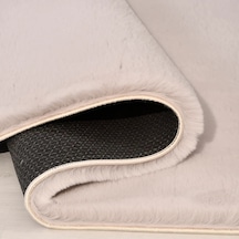Youdayhomecollection Tavşan Poly Peluş Halı Model Oturma Odası Halısı 1bej