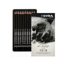 Lyra Art Design Profesyonel Dereceli Kalem Seti 12 Li Metal Kutu