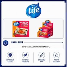 Life Yanmaz Fırın Torbası 8'li 48'li Paket Diğer