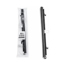 Ers 58x125cm Oto-araç - Ev - Ofis Cam Paneli Güneşlik Pvc Perde Makaralı Aç-kapa Vantuzlu Montaj