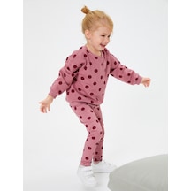 Koton Tayt Puantiyeli Beli Lastikli Pamuklu Pembe Desenli 4wmg40013ak 4wmg40013ak2d7 Pembe
