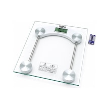 Dijital - Pilli Kare Banyo Baskül Terazi Tartı Lcd Ekran 180kg/0.1g 30x30cm İ11-025 5671 Çok Renkli