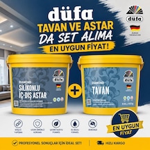 Düfa Diamond Tavan Boyası 17.5 Kg+düfa Diamond Silikonlu İç Dış Cephe Astarı 17.5 Kg Diğer