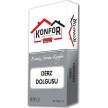 Konfor Derz Dolgu Silikonlu Beyaz 20  KG