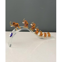 Hera Kristal Büyük Kristal Yedili Fil Amber