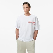 Unıted4 Regular Fit Erkek Beyaz T-shirt Towa 2800324