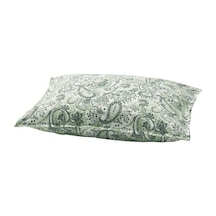 Ikea Rodgersıa Yastık Kılıfı 50 X 60 Cm Beyaz - Yeşil