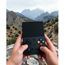 Taşınabilir Oyun Konsolu 3.5 İnç Ips Ekran 26 Emülatör Destekli Uczzm21atari-2
