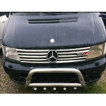 M. Benz Vito W638 Krom Ön Panjur 10 Prç. 1996-2003 P.Çelik