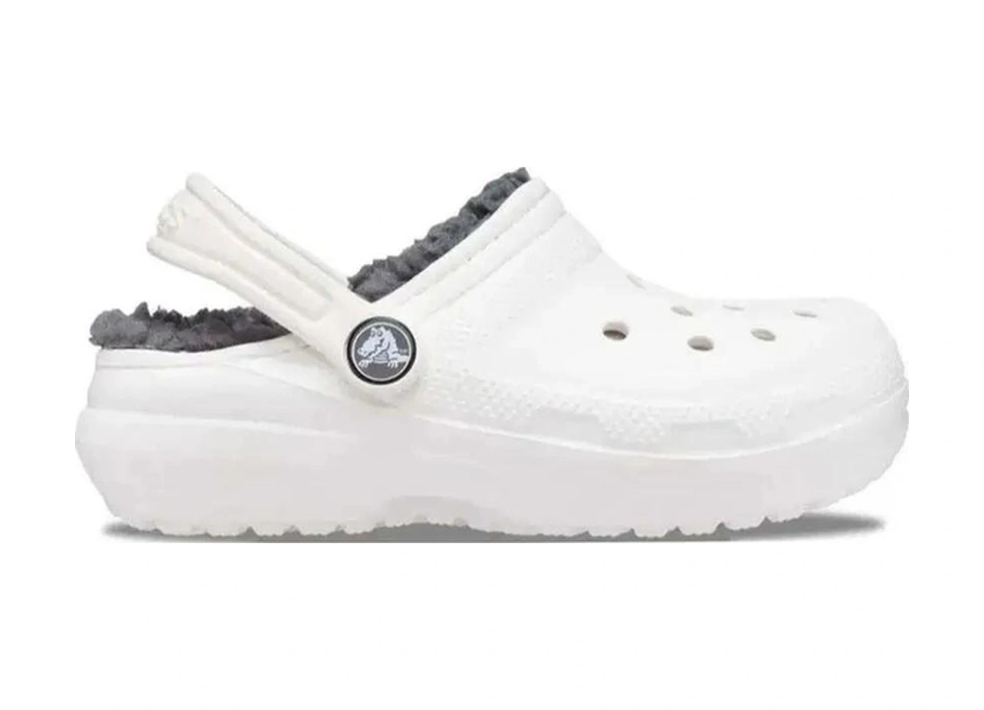 Crocs 207010-10m Classic Lined Clog K Çocuk Sandalet-11022 BEYAZ