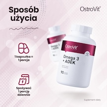 Ostrovit Omega 3 + Adek 90 Caps